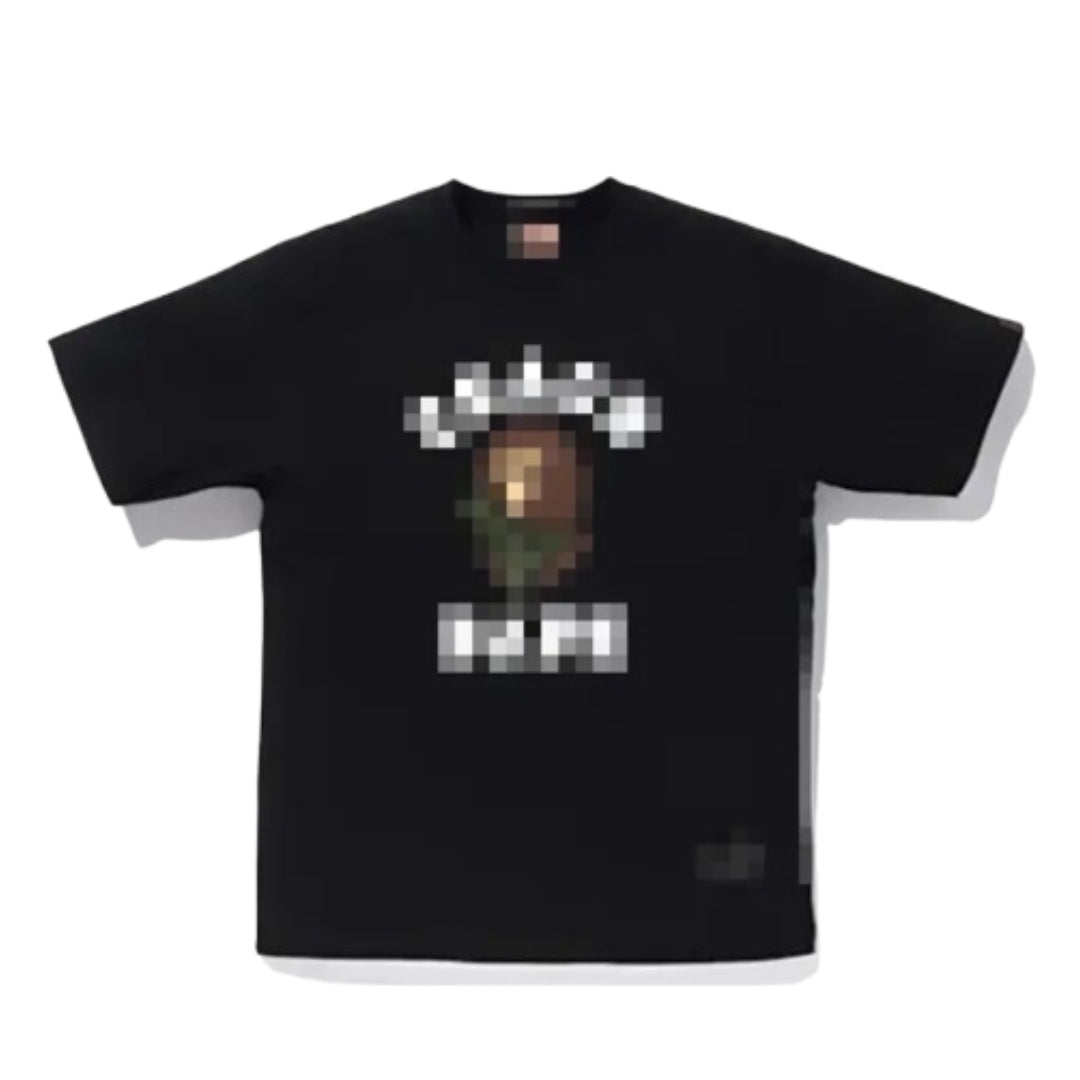 Black Retro Collab Tee